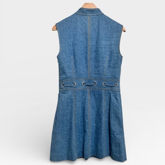 Veronica Beard Mini Denim Dress - Picture 5 of 12